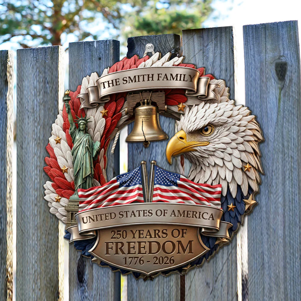250 Years Strong Together - Personalized Custom Wood Sign - Image 2