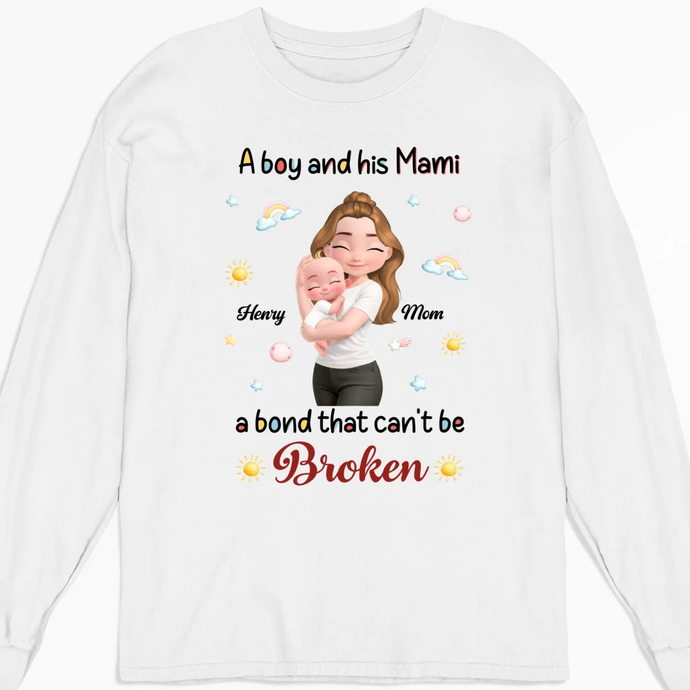 A Baby And Mama - Personalized Custom Shirt - Image 10