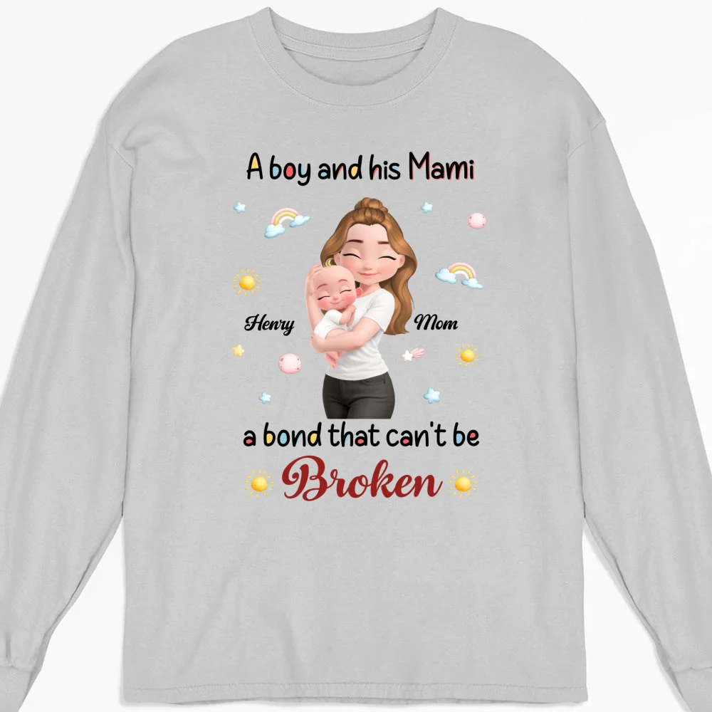 A Baby And Mama - Personalized Custom Shirt - Image 11