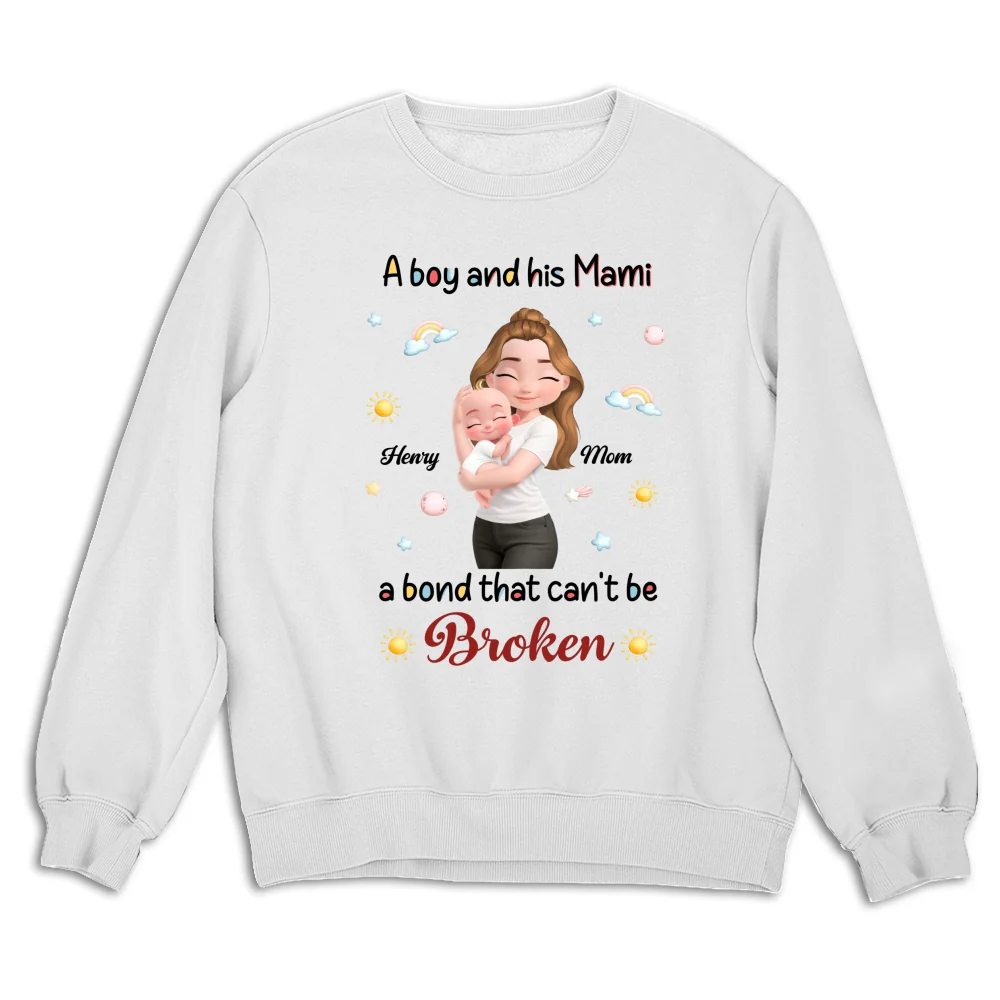 A Baby And Mama - Personalized Custom Shirt - Image 13