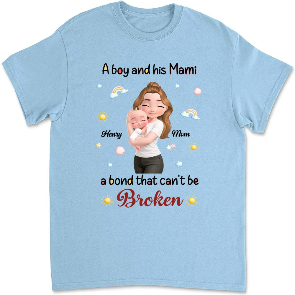 A Baby And Mama - Personalized Custom Shirt - Image 8