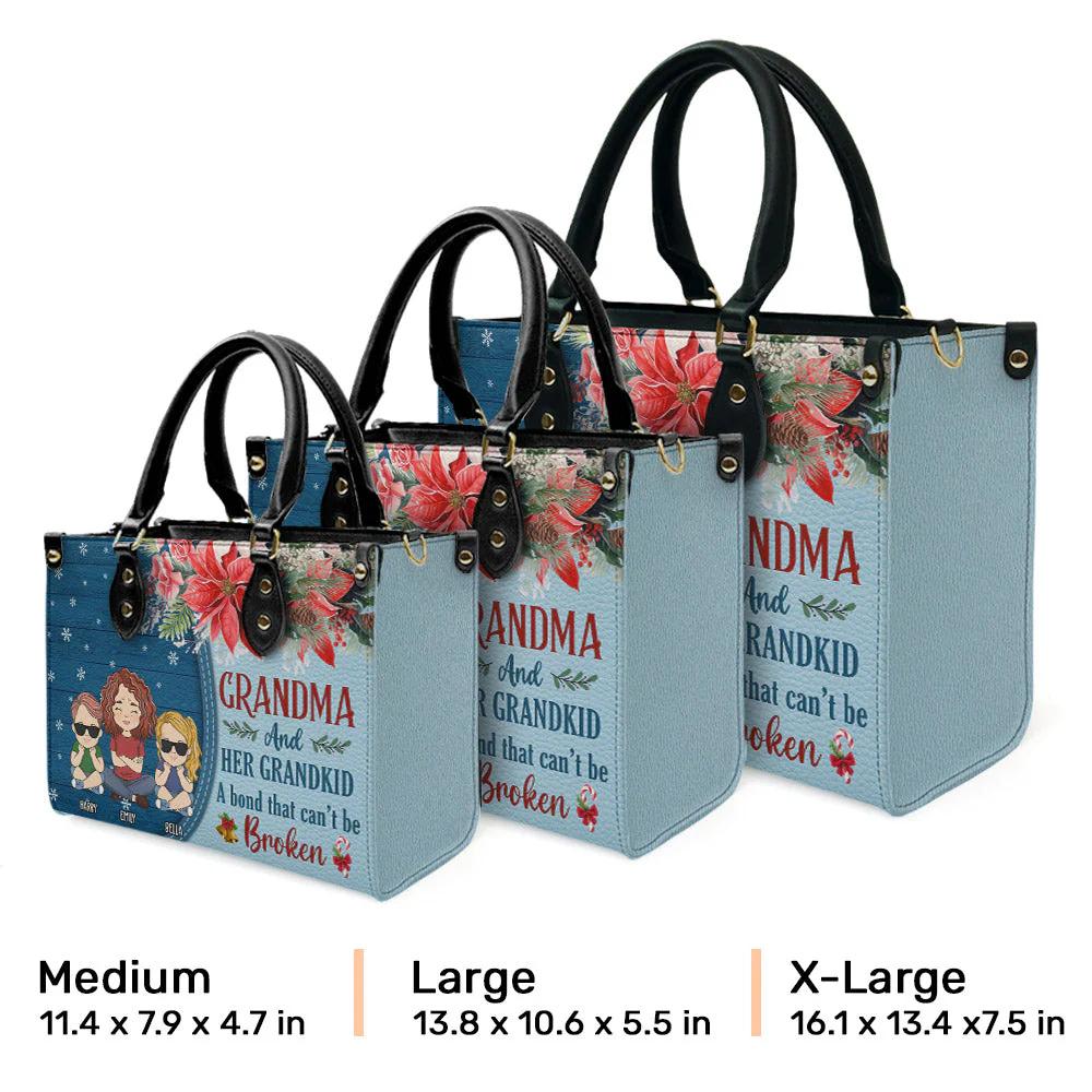 A Bond That Cant Be Broken - Personalized Custom Leather Bag - Image 3