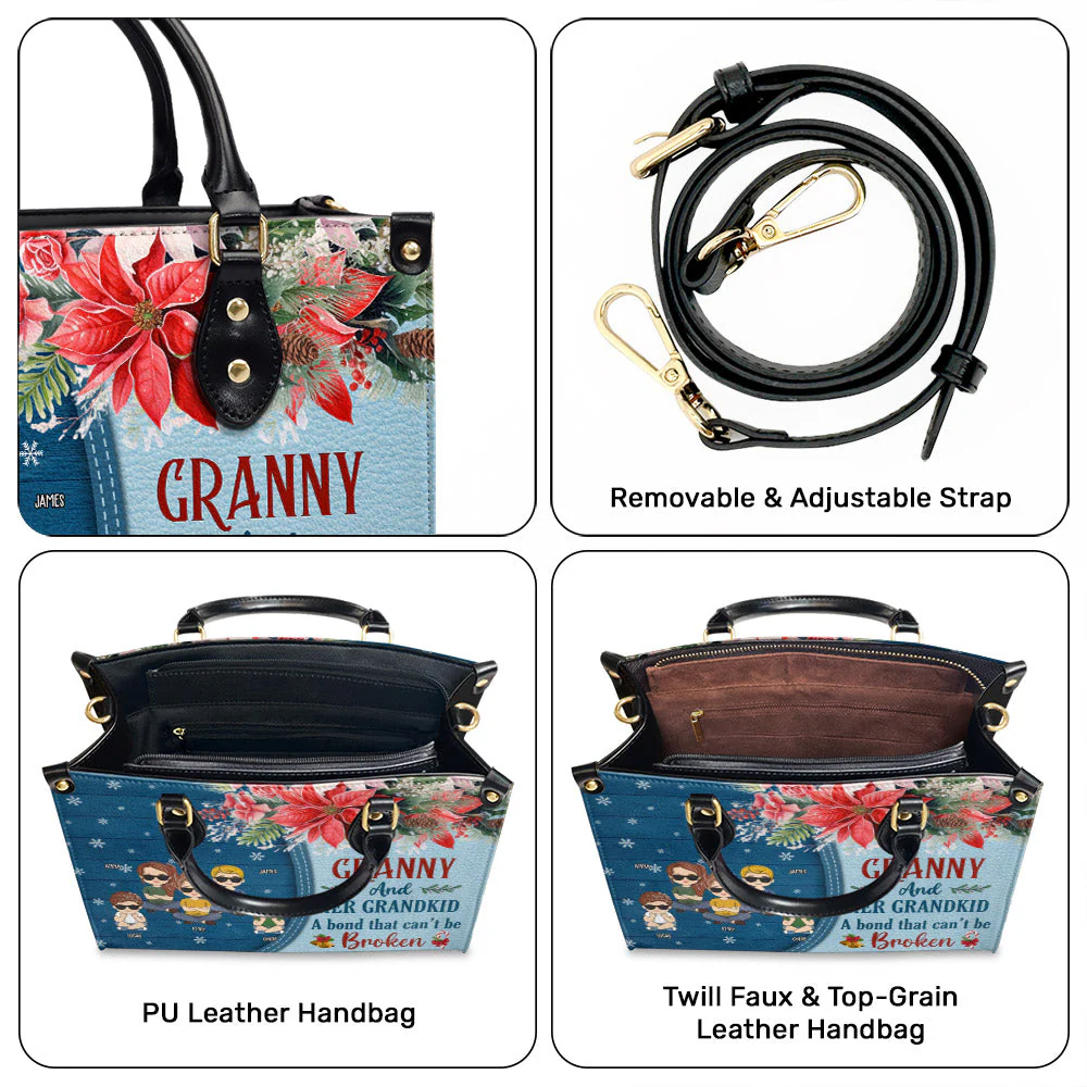 A Bond That Cant Be Broken - Personalized Custom Leather Bag - Image 6
