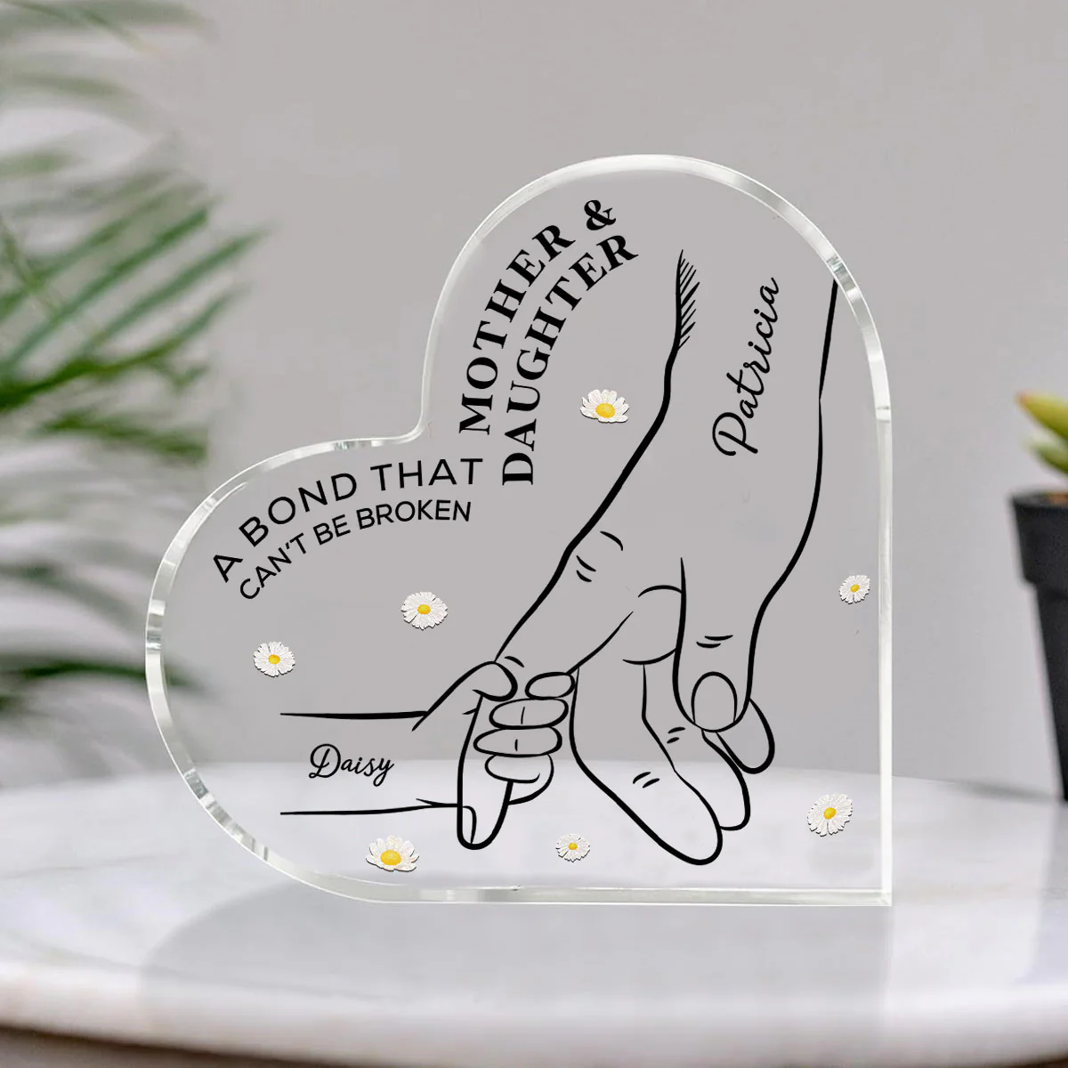 A Bond That Cannot Be Broken - Personalized Custom Acrylic Plaque - Image 2