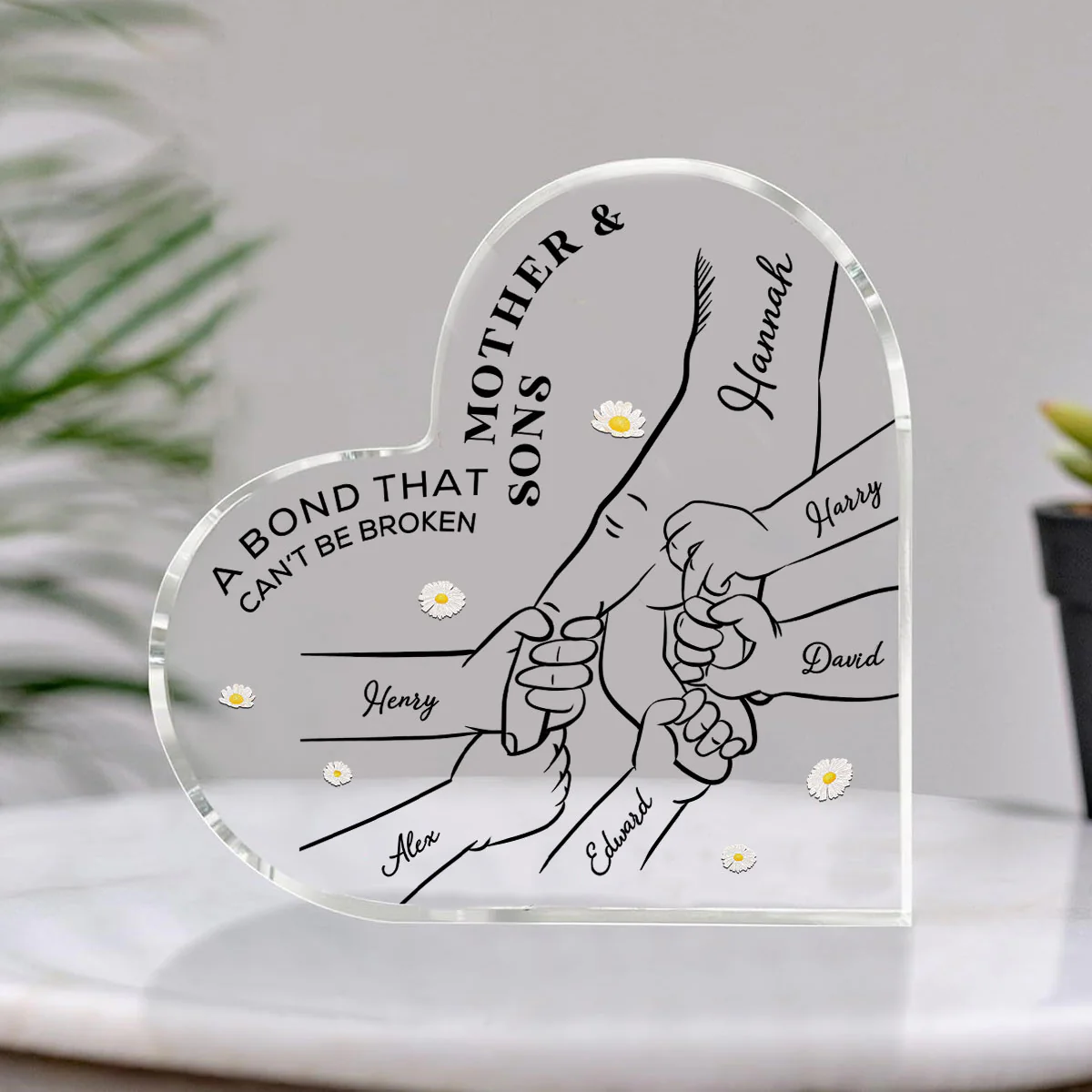 A Bond That Cannot Be Broken - Personalized Custom Acrylic Plaque - Image 4