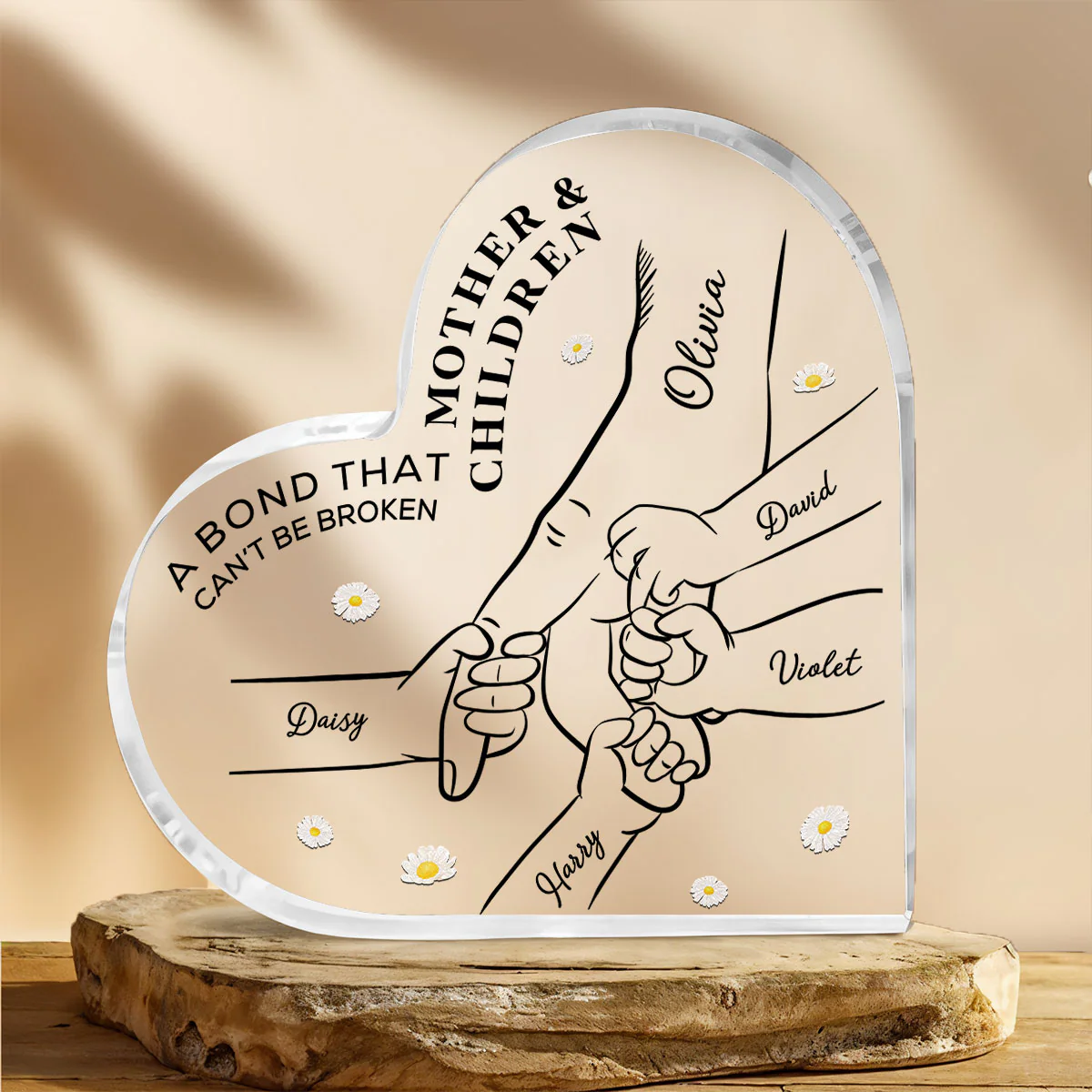A Bond That Cannot Be Broken - Personalized Custom Acrylic Plaque - Image 5