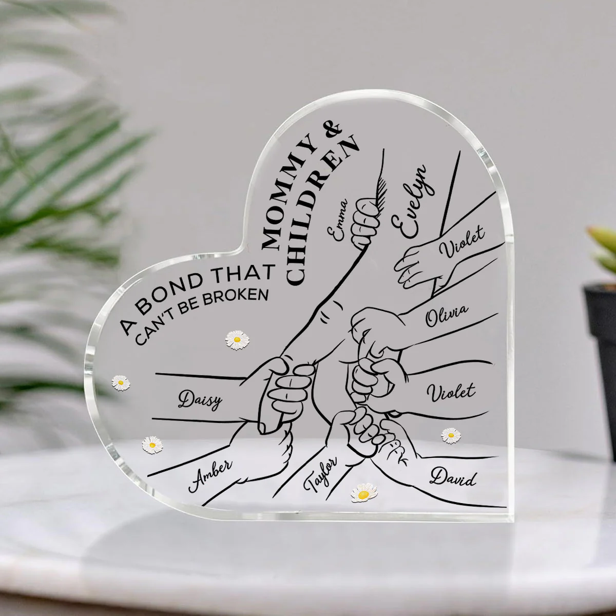 A Bond That Cannot Be Broken - Personalized Custom Acrylic Plaque - Image 6