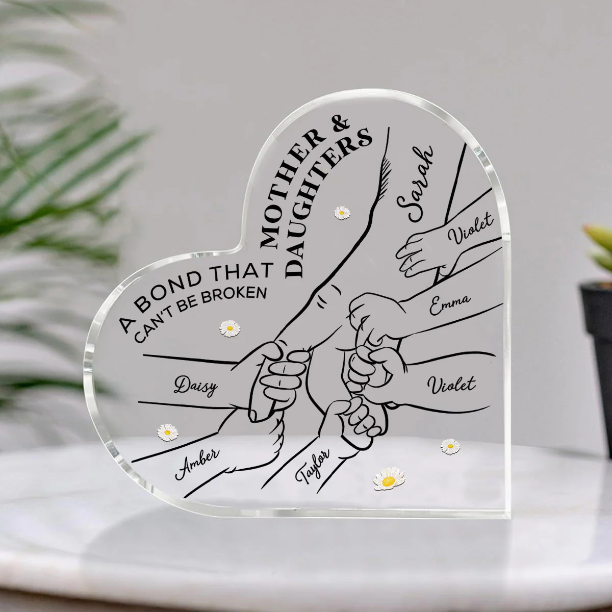 A Bond That Cannot Be Broken - Personalized Custom Acrylic Plaque - Image 7