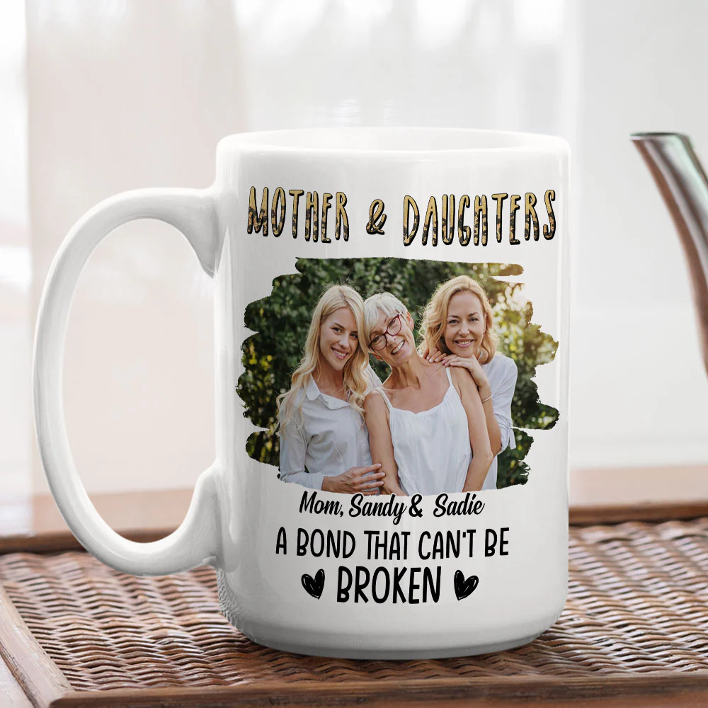 A Bond That Can't Be Broken Photo - Personalized Custom Coffee Mug - Image 5