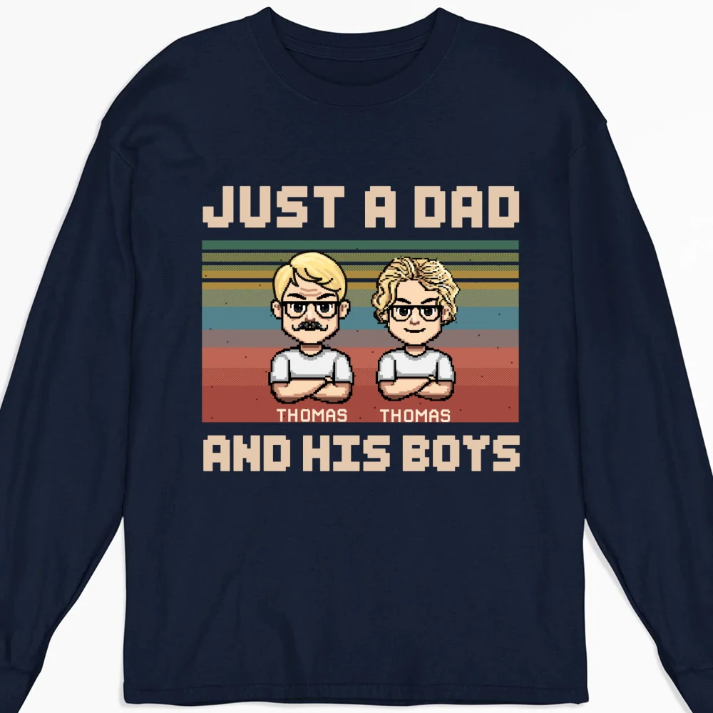 A Dad And His Daughter - Personalized Custom Shirt - Image 14