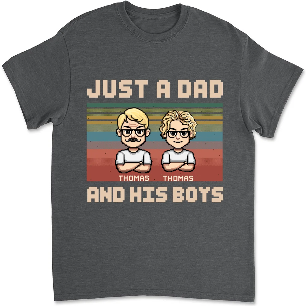 A Dad And His Daughter - Personalized Custom Shirt - Image 9
