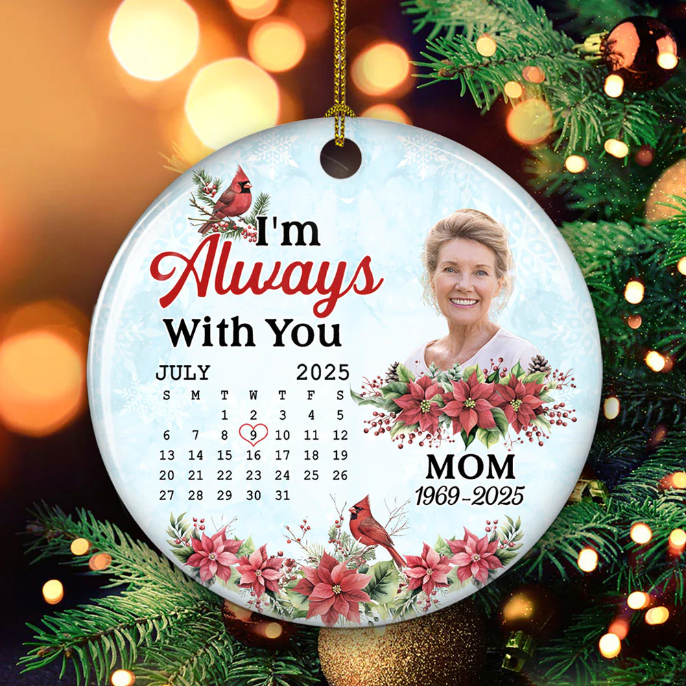 A Day To Remember - Personalized Custom Ceramic Ornament - Image 3