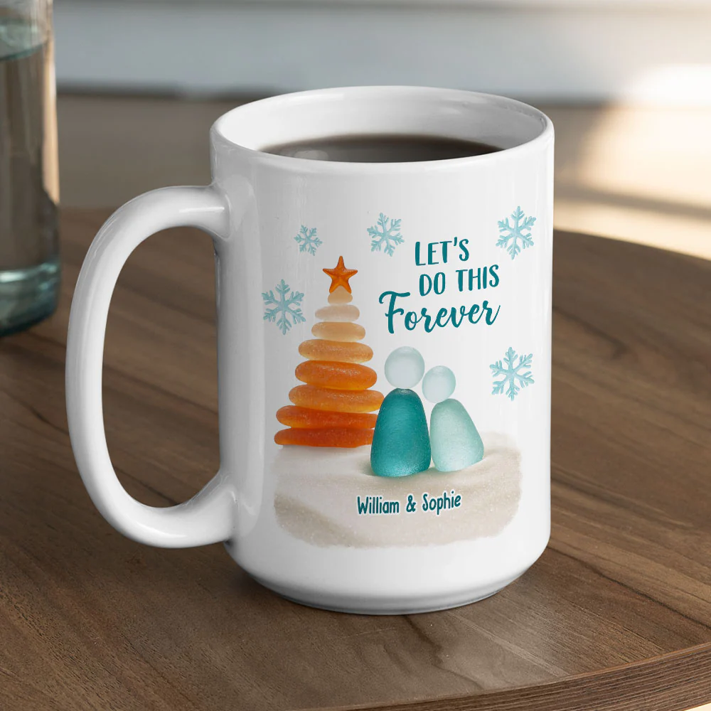 A Filled Heart With You - Personalized Custom 3D Effect Mug - Image 5