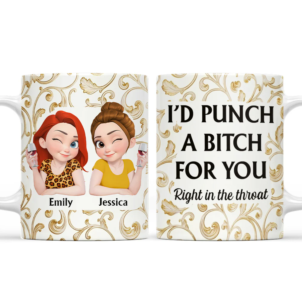 A Friendship Like Ours - Personalized Custom Coffee Mug