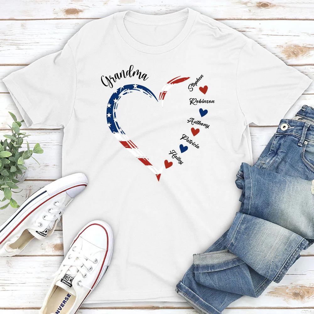 A Garden Of Love - Personalized Custom Unisex T-shirt - Image 2