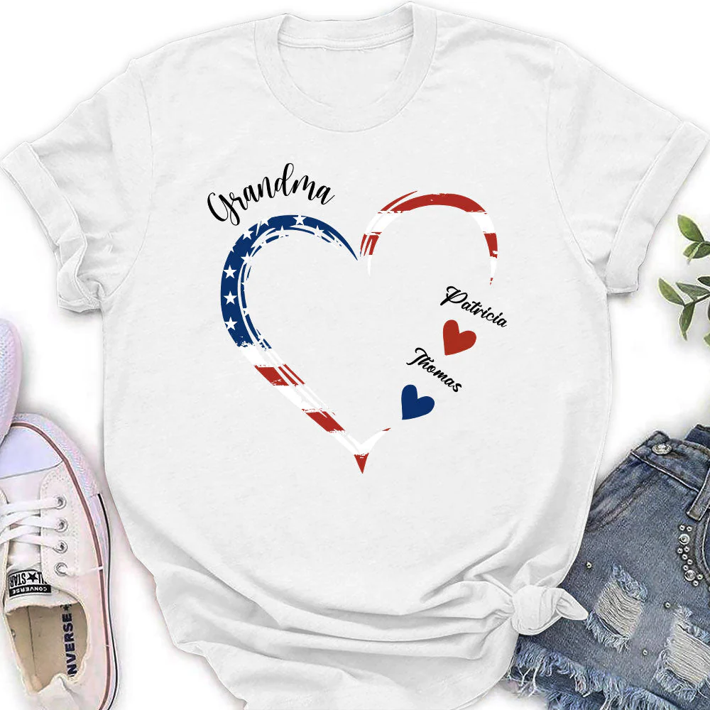 A Garden Of Love - Personalized Custom Women's T-shirt - Image 2