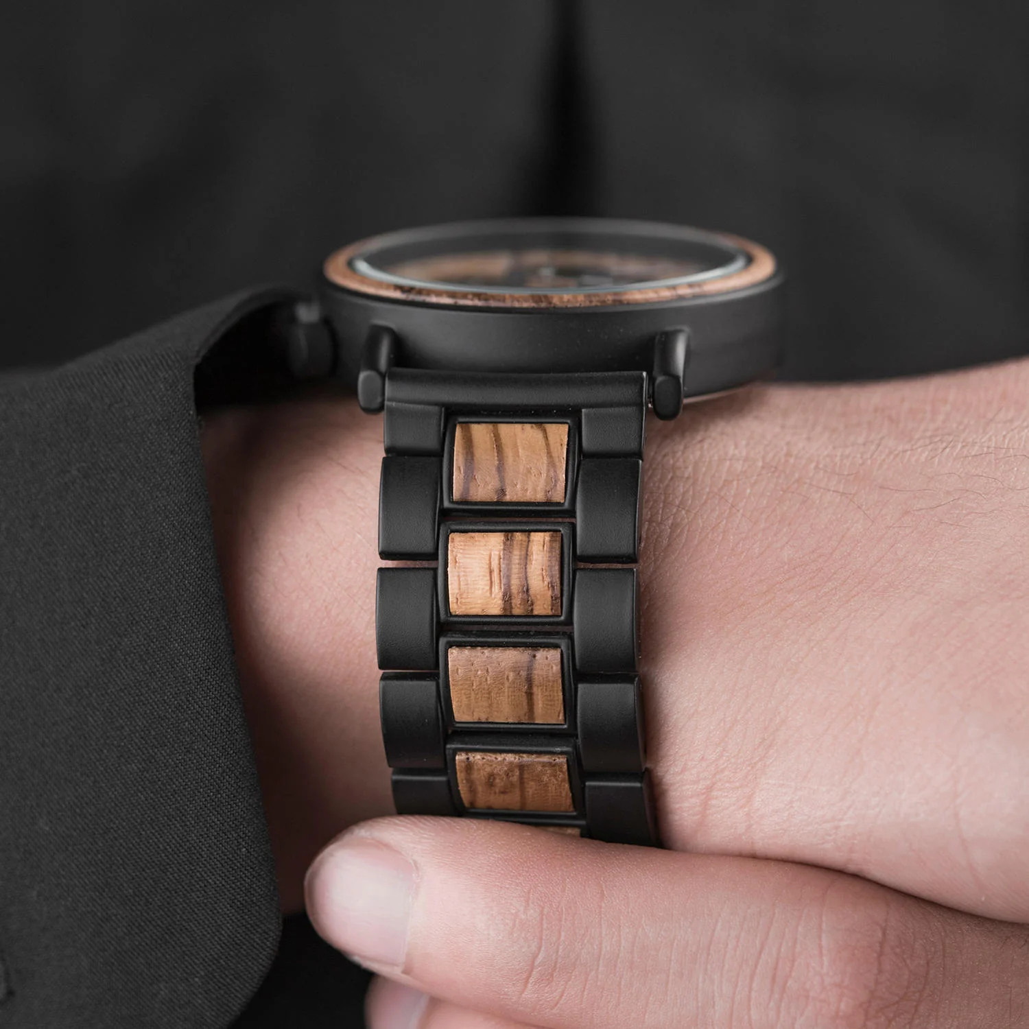 A Great Life Partner - Personalized Engraved Wooden Watches GP009 - Image 4