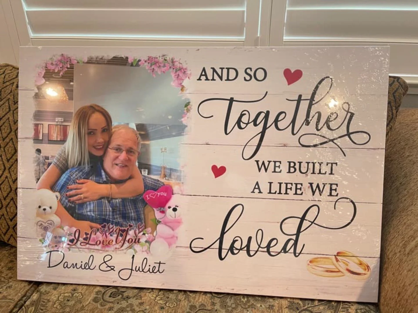 A Life We Loved - Personalized Custom Photo Canvas Print - Image 3