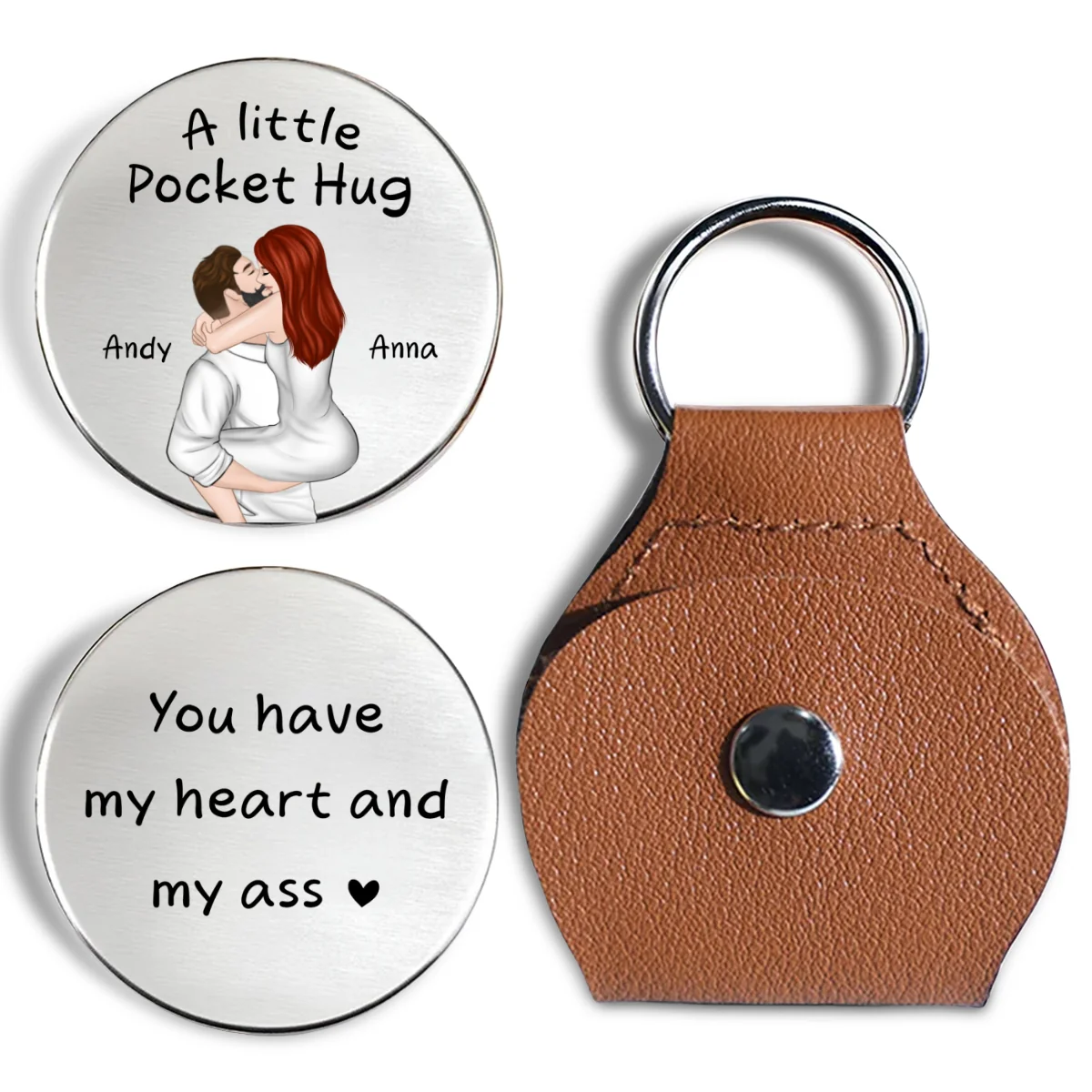 A little Pocket Hug - Personalized Custom Pocket Hug - Image 7