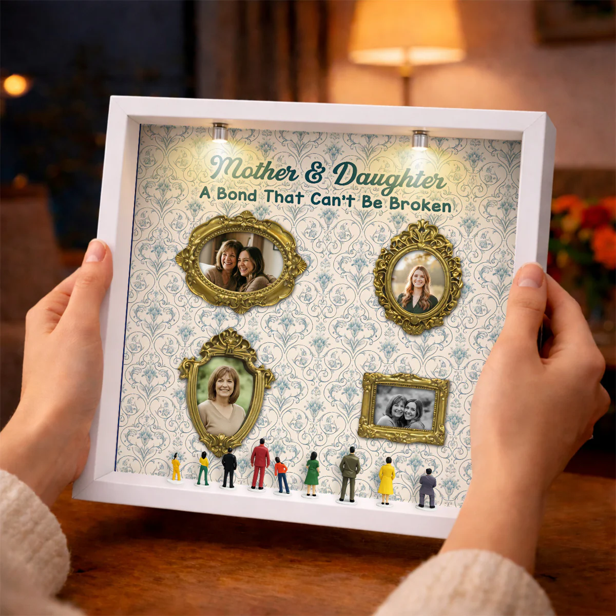 A Love That Stands Forever -  Personalized Custom Museum Frame - Image 2