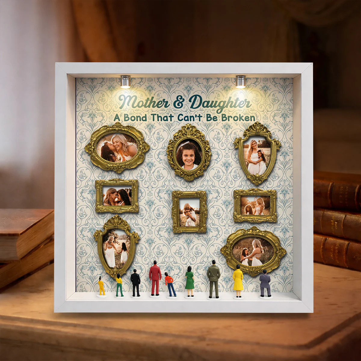 A Love That Stands Forever -  Personalized Custom Museum Frame - Image 3