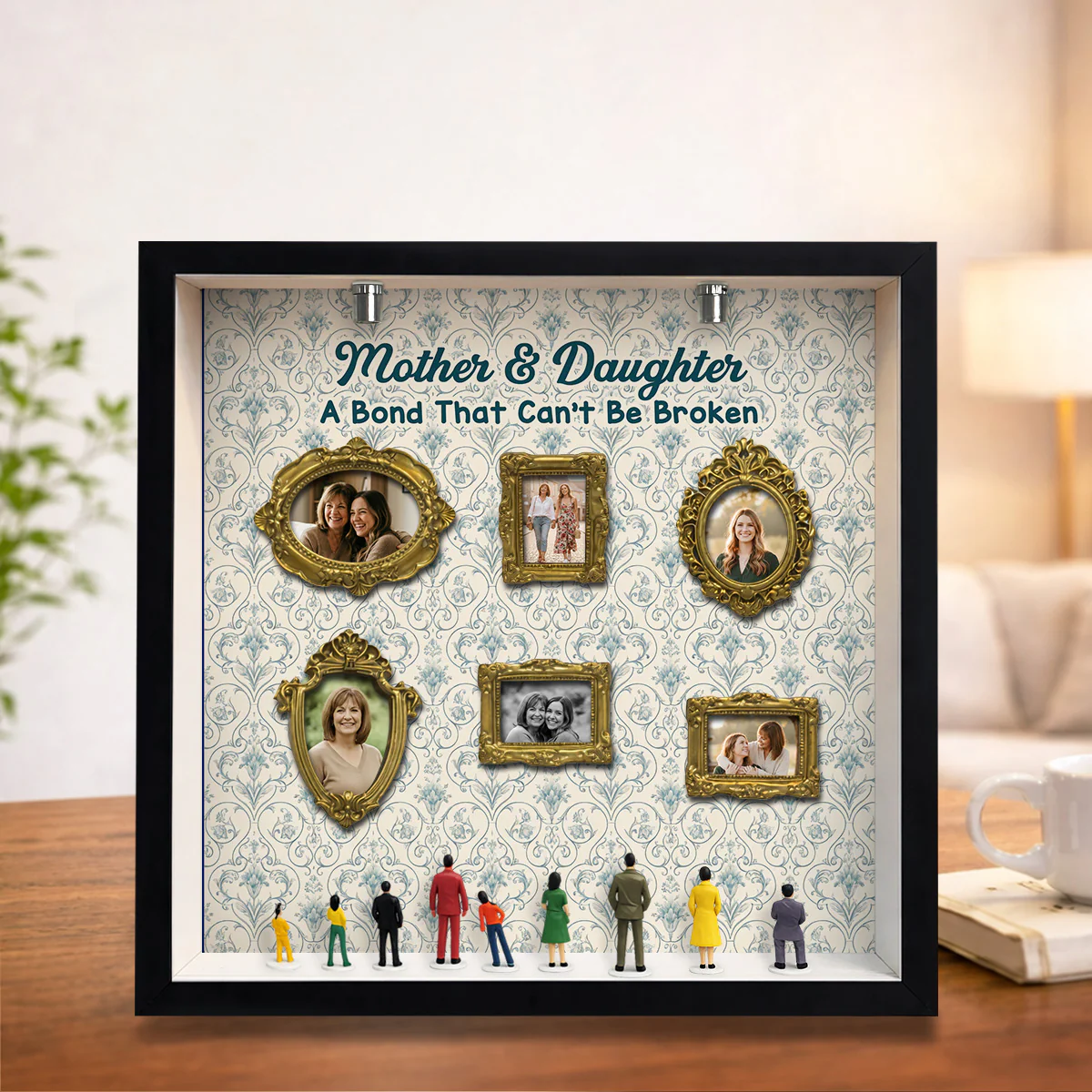 A Love That Stands Forever -  Personalized Custom Museum Frame - Image 4