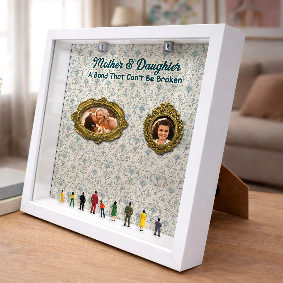 A Love That Stands Forever -  Personalized Custom Museum Frame - Image 5