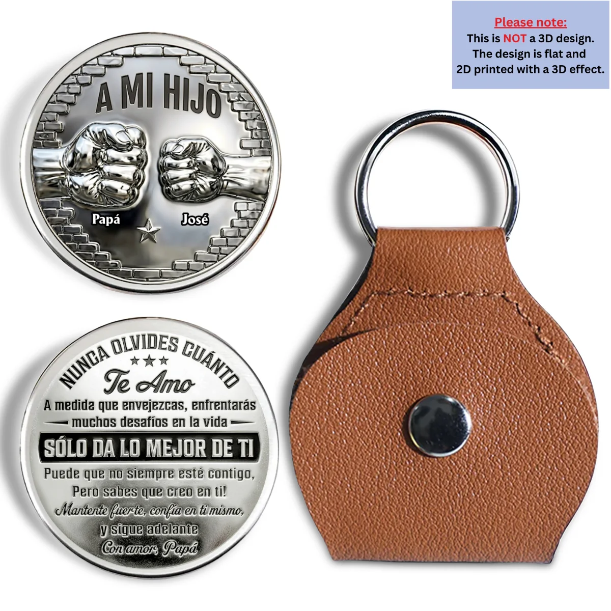 A Mi Hijo Creo En Ti - Abrazo Personalizado Y Personalizado - Image 6