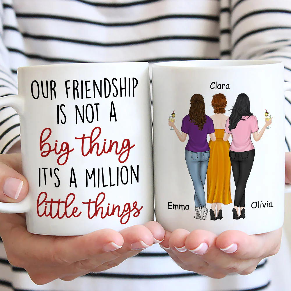 A Million Little Things - Personalized Custom Coffee Mug - Image 2