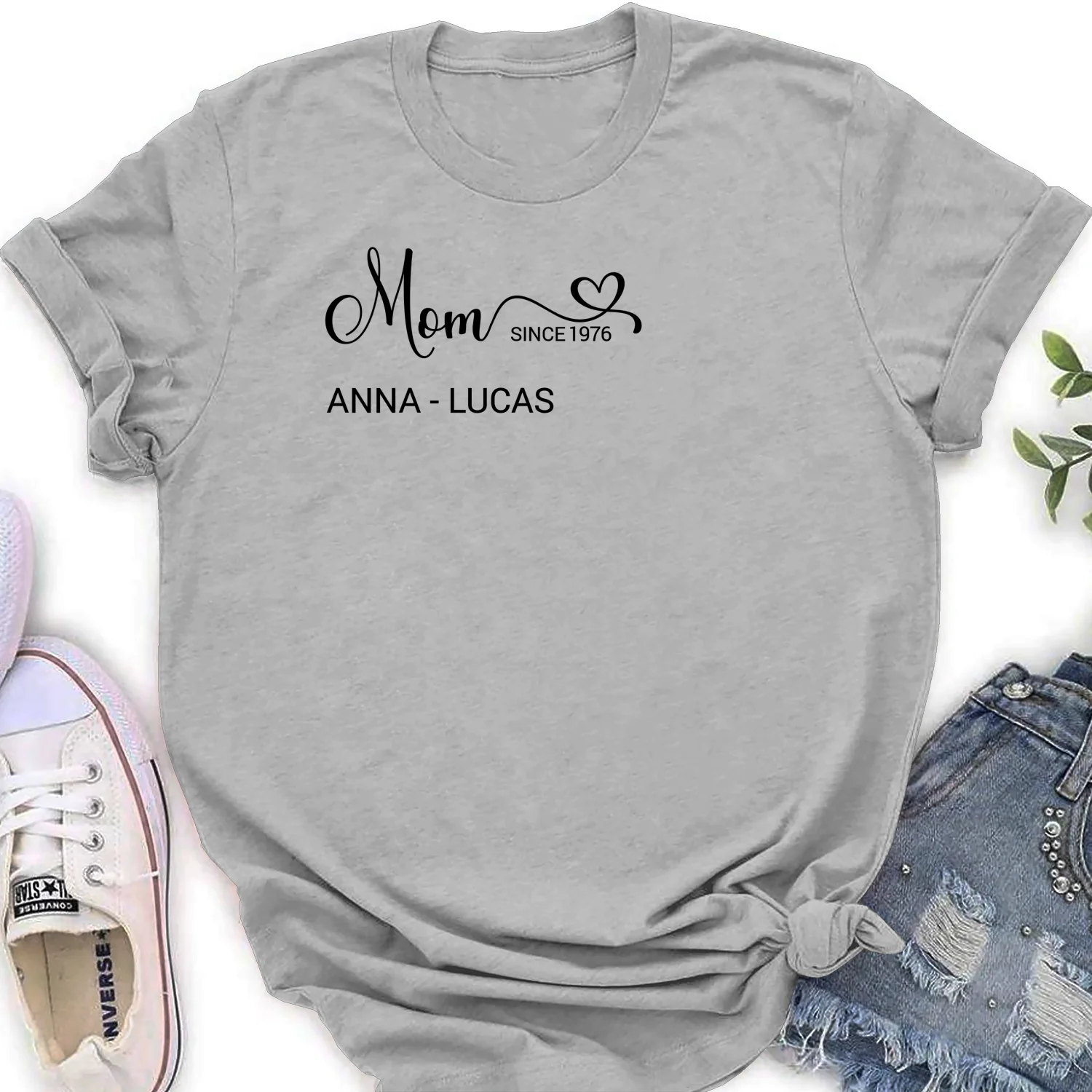 A Mom Grandma Great Grandma - Personalized Custom Shirt - Image 17