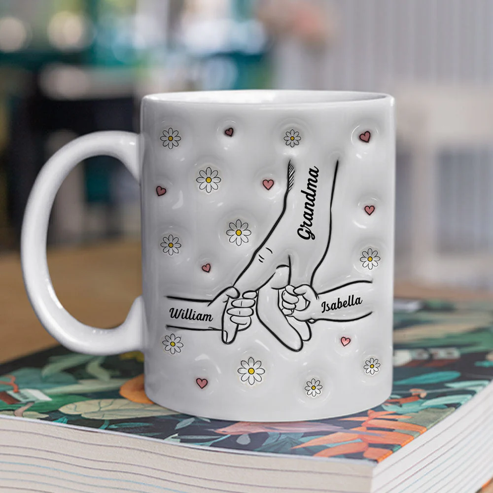 A Mothers Arms Are Made Of Tenderness - Personalized Custom 3D Inflated Effect Mug - Image 2