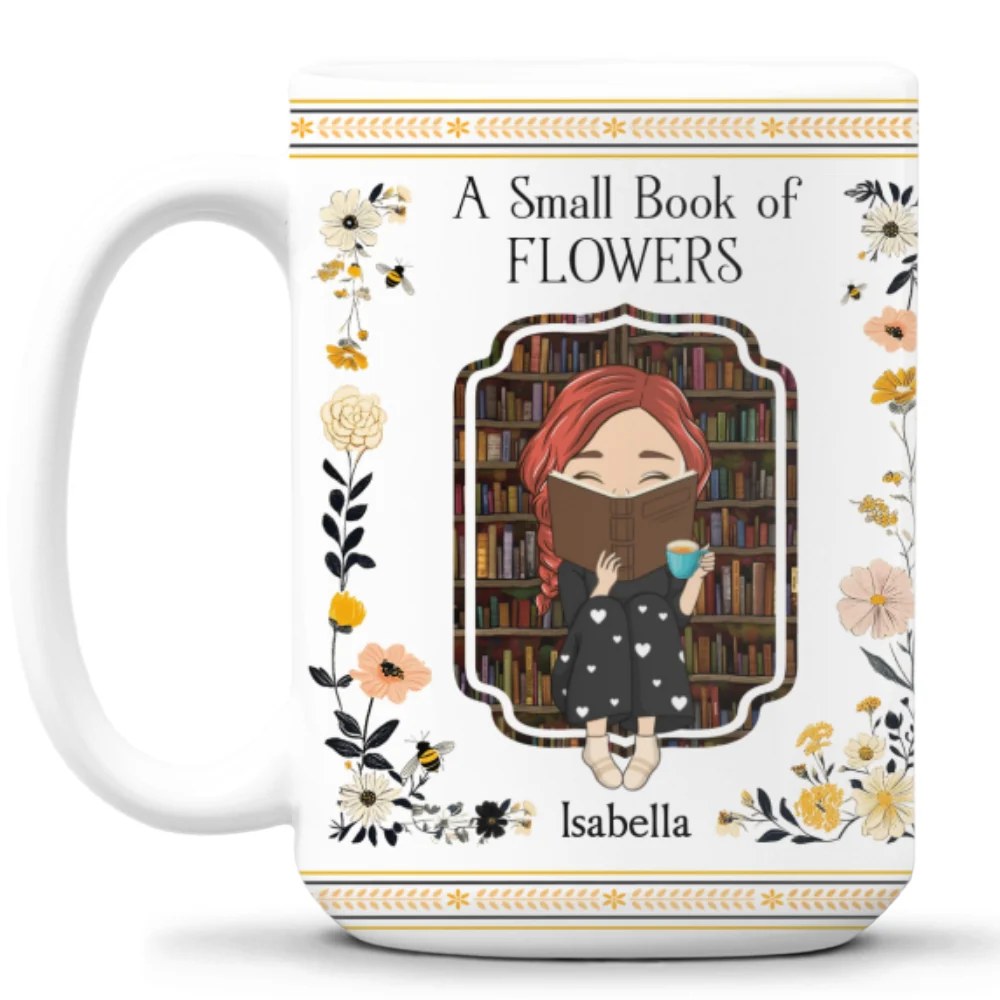 A Petite Collection Of Blossoms - Personalized Custom Coffee Mug - Image 8