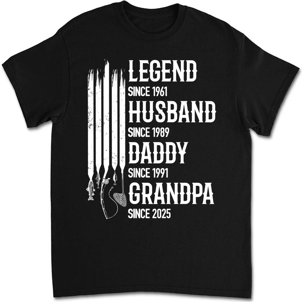 A Reel Legend  - Personalized Custom Shirt - Image 5