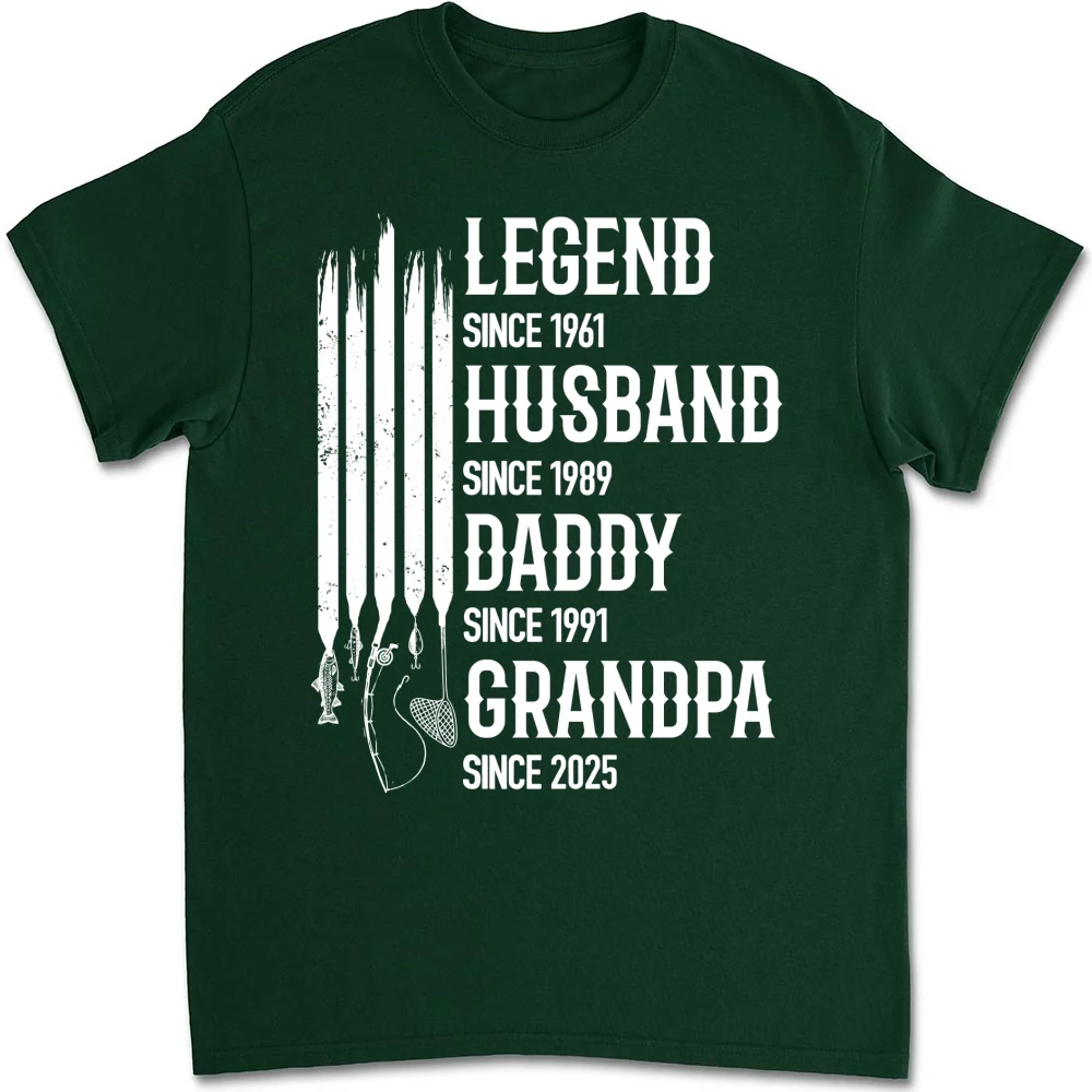A Reel Legend  - Personalized Custom Shirt - Image 7