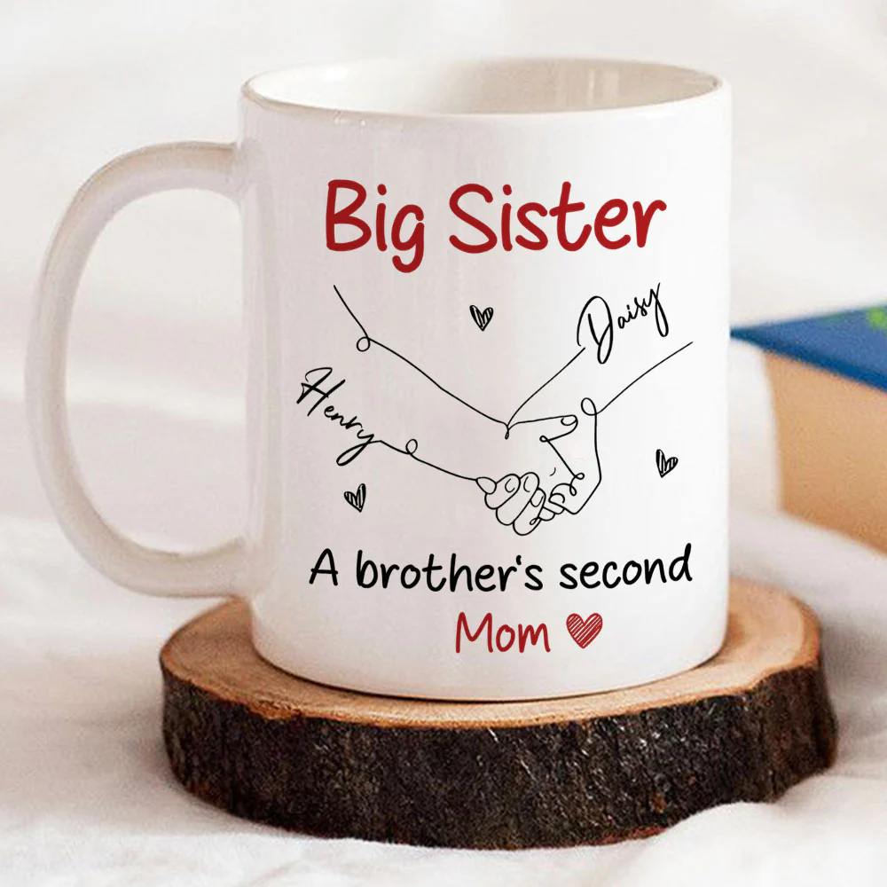 A Second Mom - Personalized Custom Coffee Mug - Image 2