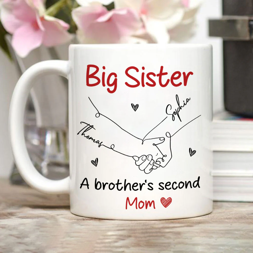 A Second Mom - Personalized Custom Coffee Mug - Image 3