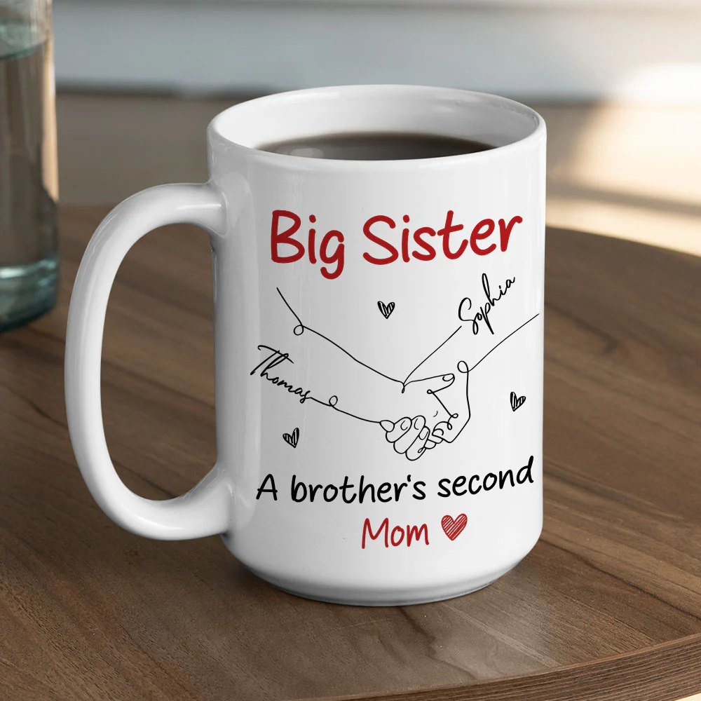A Second Mom - Personalized Custom Coffee Mug - Image 4
