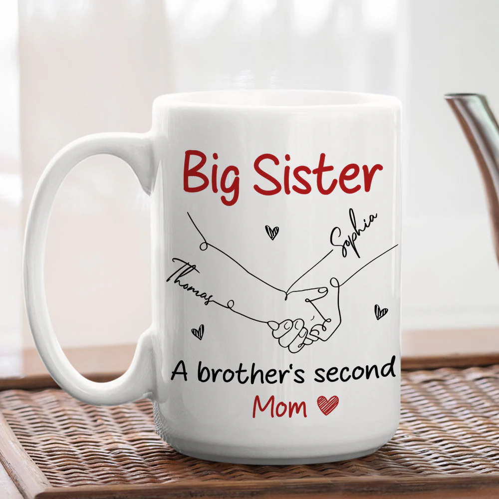 A Second Mom - Personalized Custom Coffee Mug - Image 5