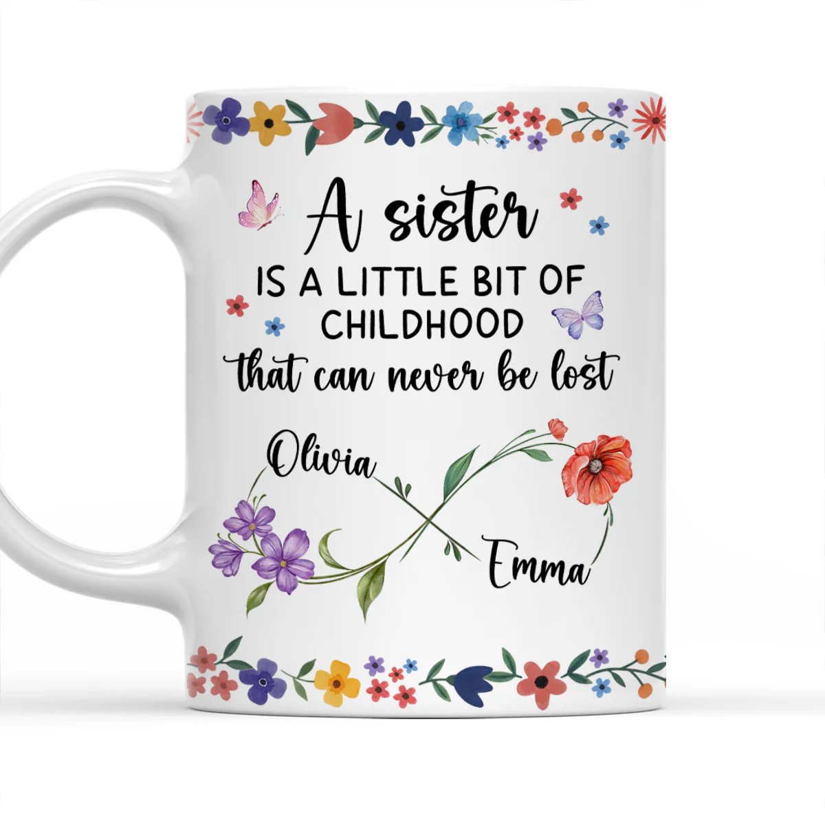 A Sister Is - Personalized Custom Coffee Mug