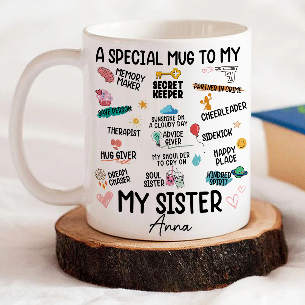 A Special Mug To My Love - Personalized Custom Coffee Mug - Image 4