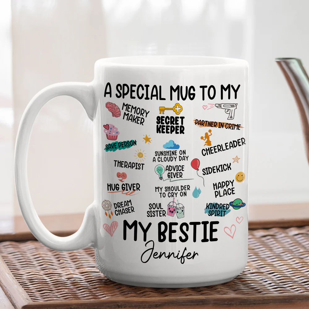 A Special Mug To My Love - Personalized Custom Coffee Mug - Image 5