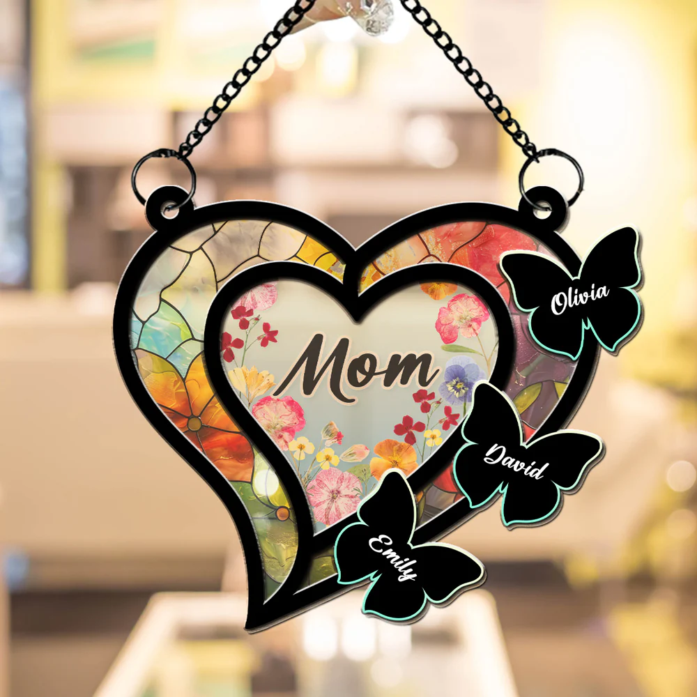 A Suncatcher of Love - Personalized Custom Suncatcher - Image 3