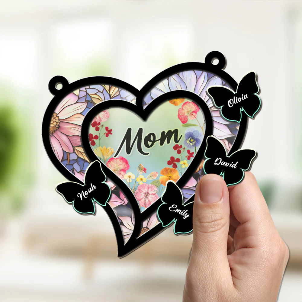 A Suncatcher of Love - Personalized Custom Suncatcher - Image 5