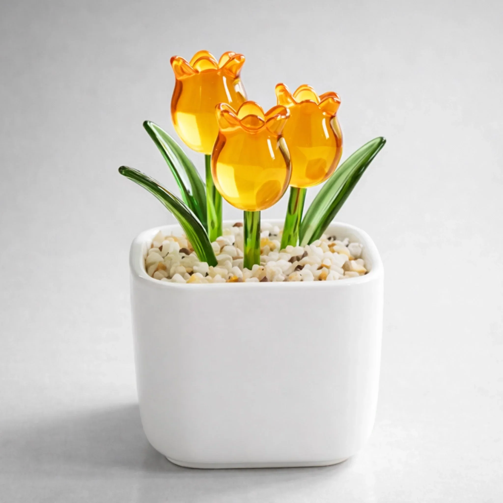 A True Friendship 2 - Personalized Custom Glass Everlasting Tulips - Image 10
