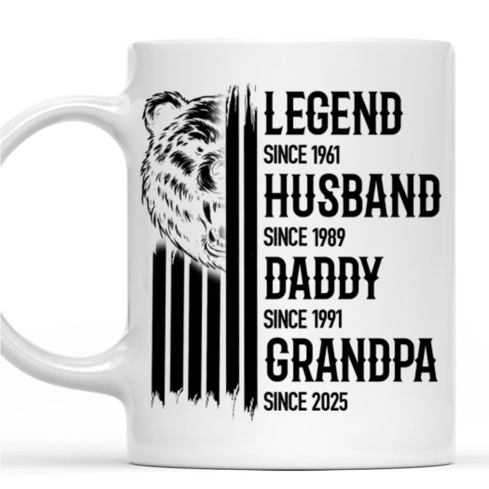 A True King - Personalized Custom Coffee Mug - Image 8