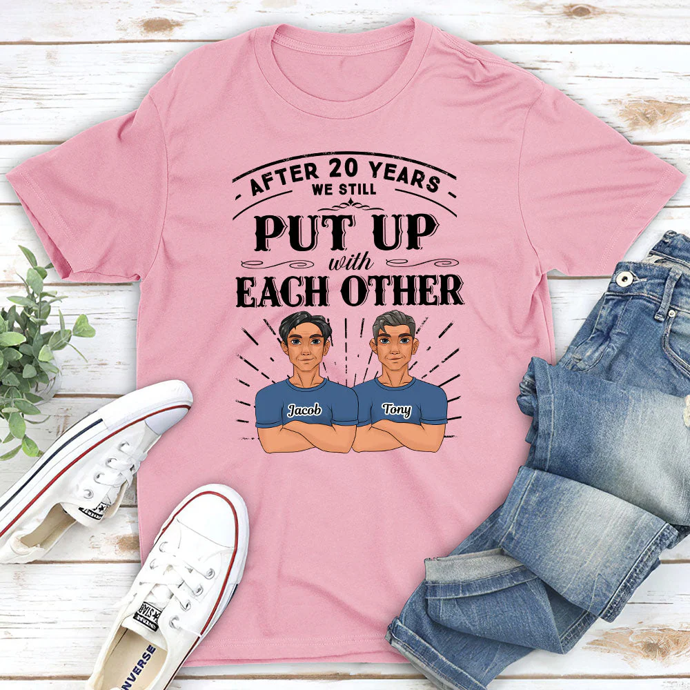 After Years Put Up With Each Other - Personalized Custom Classic T-shirt - Image 3