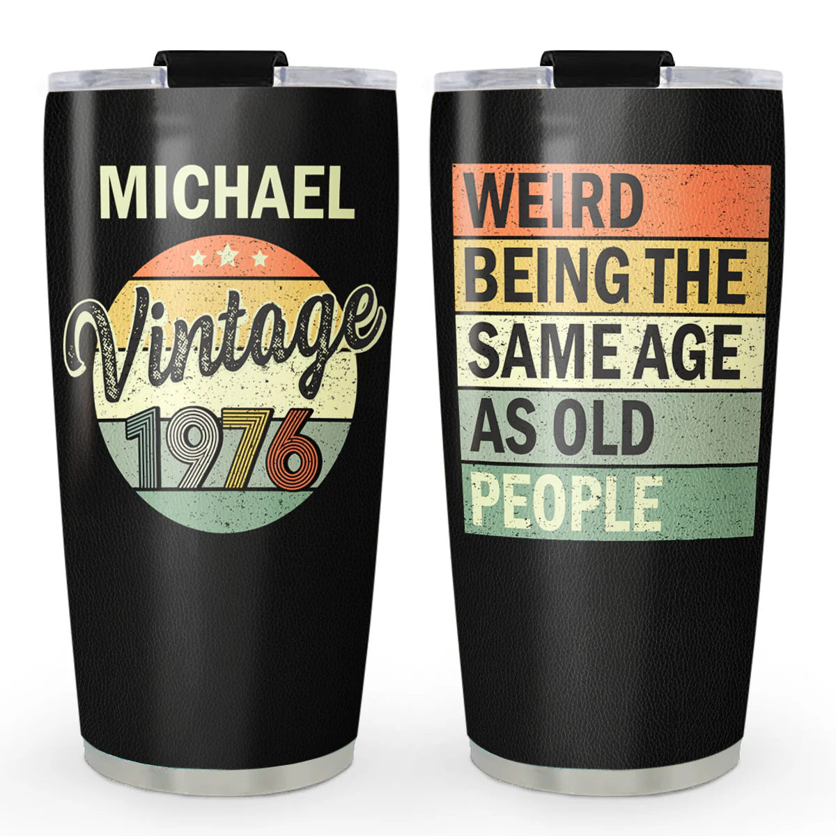 Aged To Perfection - Personalized Custom Tumbler