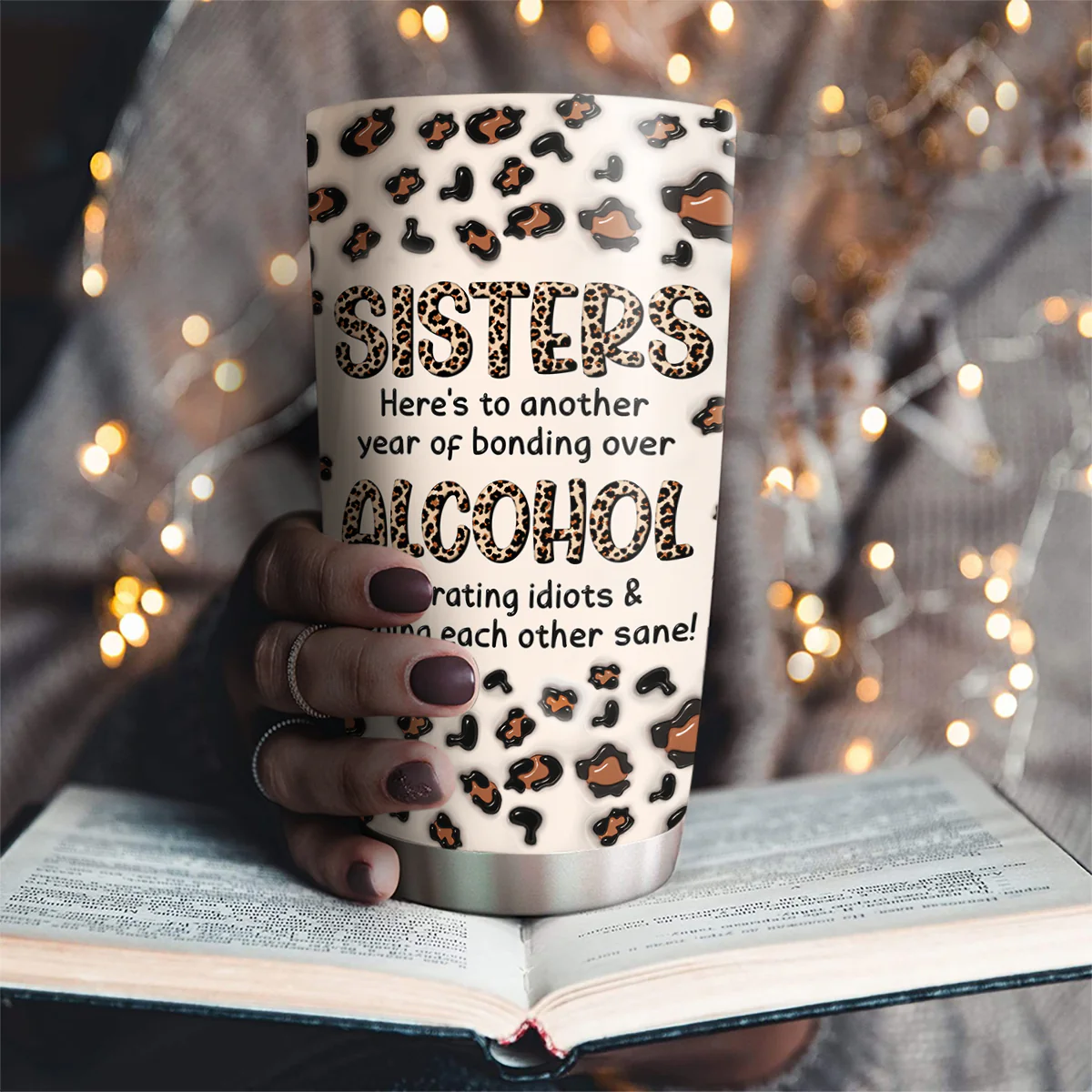Alcohol Tolerating - Personalized Custom 3D Inflated Effect Tumbler - Image 2