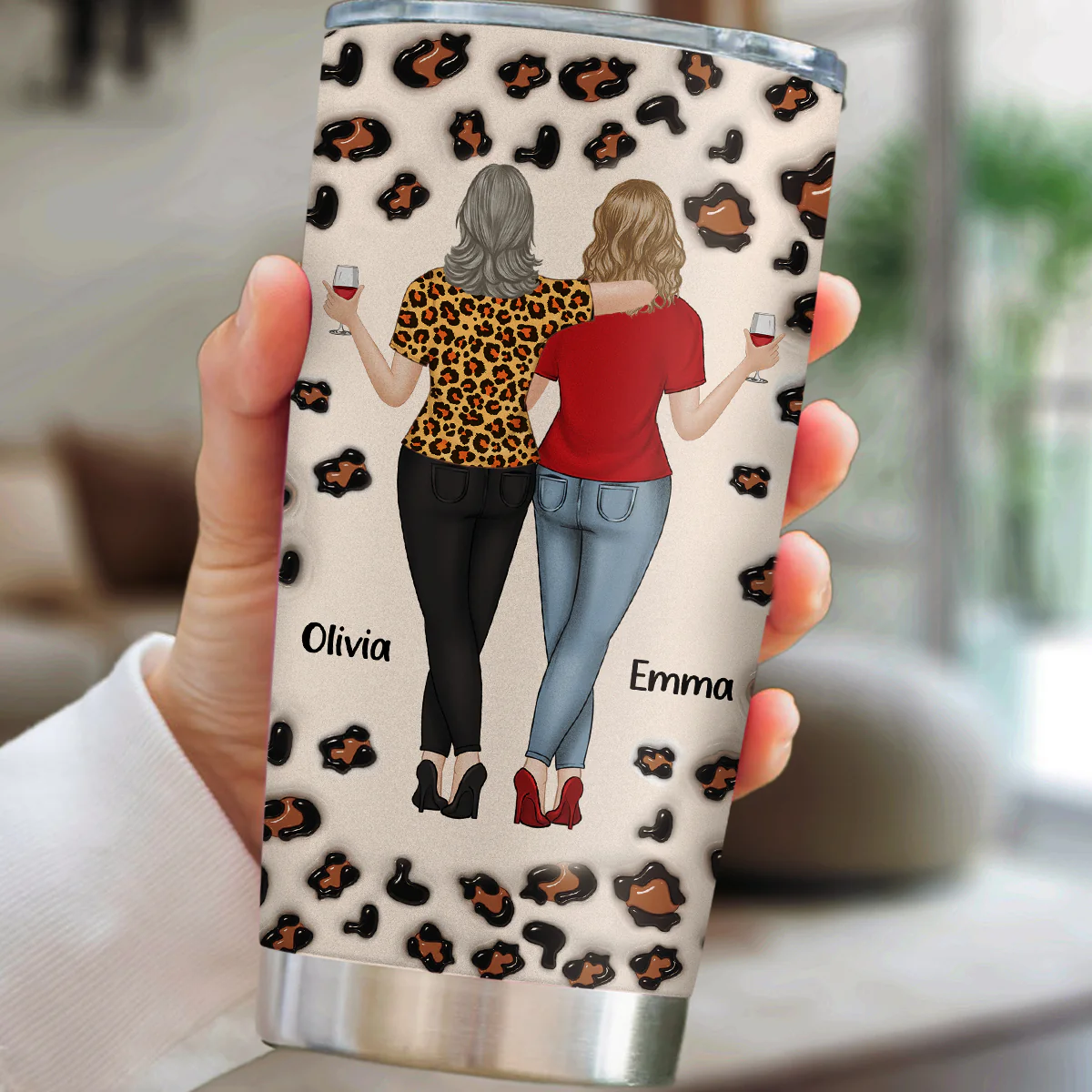 Alcohol Tolerating - Personalized Custom 3D Inflated Effect Tumbler - Image 3
