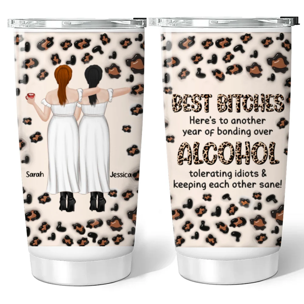 Alcohol Tolerating - Personalized Custom 3D Inflated Effect Tumbler - Image 6
